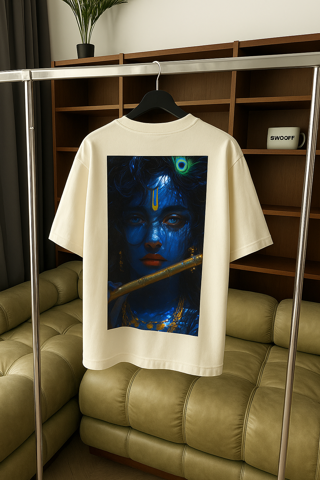 Oversized Tee – Load Krishna Edition
