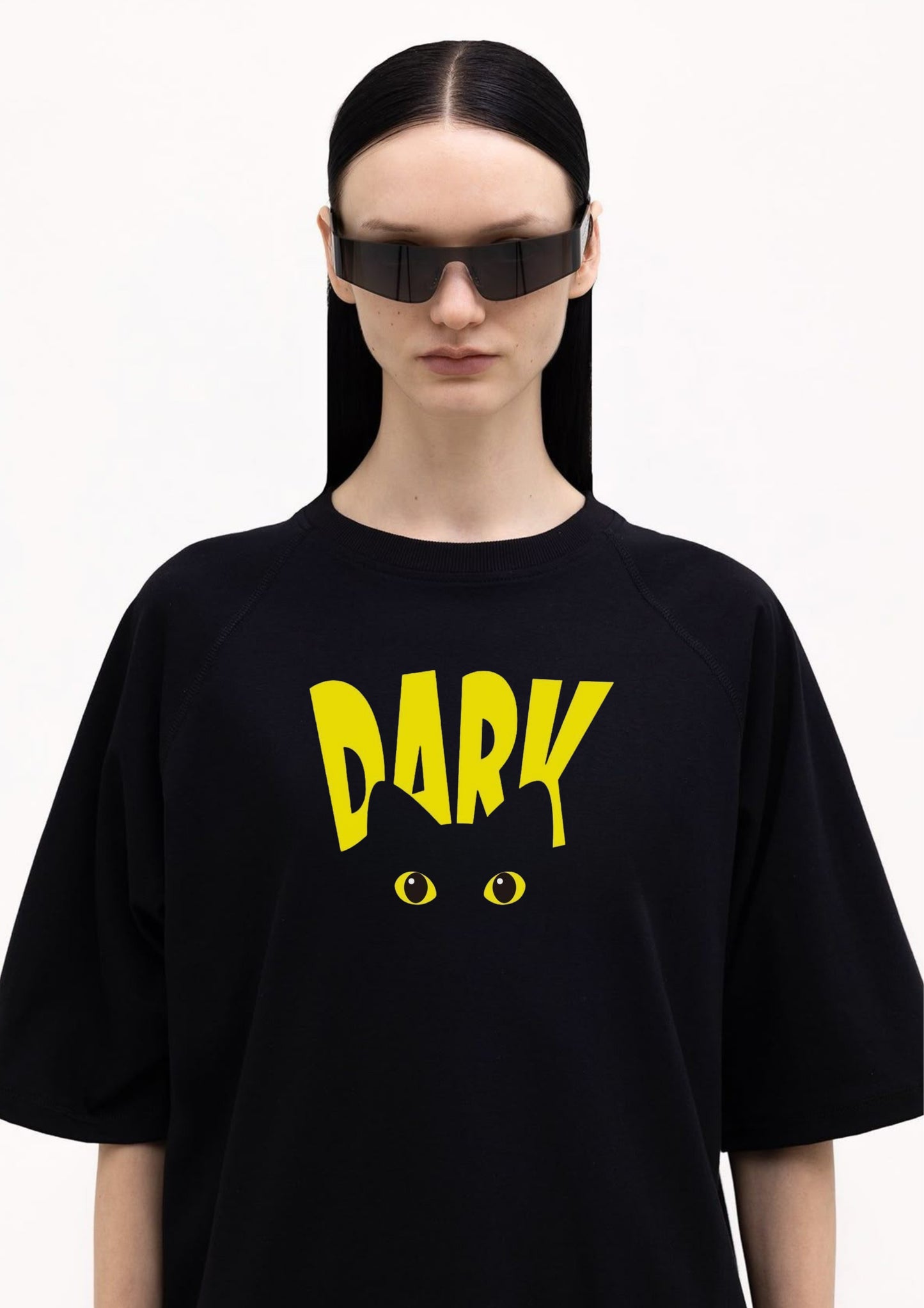 Oversized T-Shirt with “BDSM” Branding