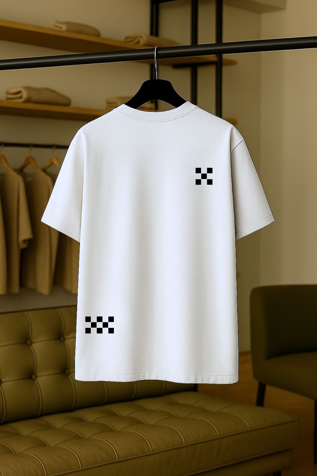 Minimalist Chess-Inspired Graphic Tee