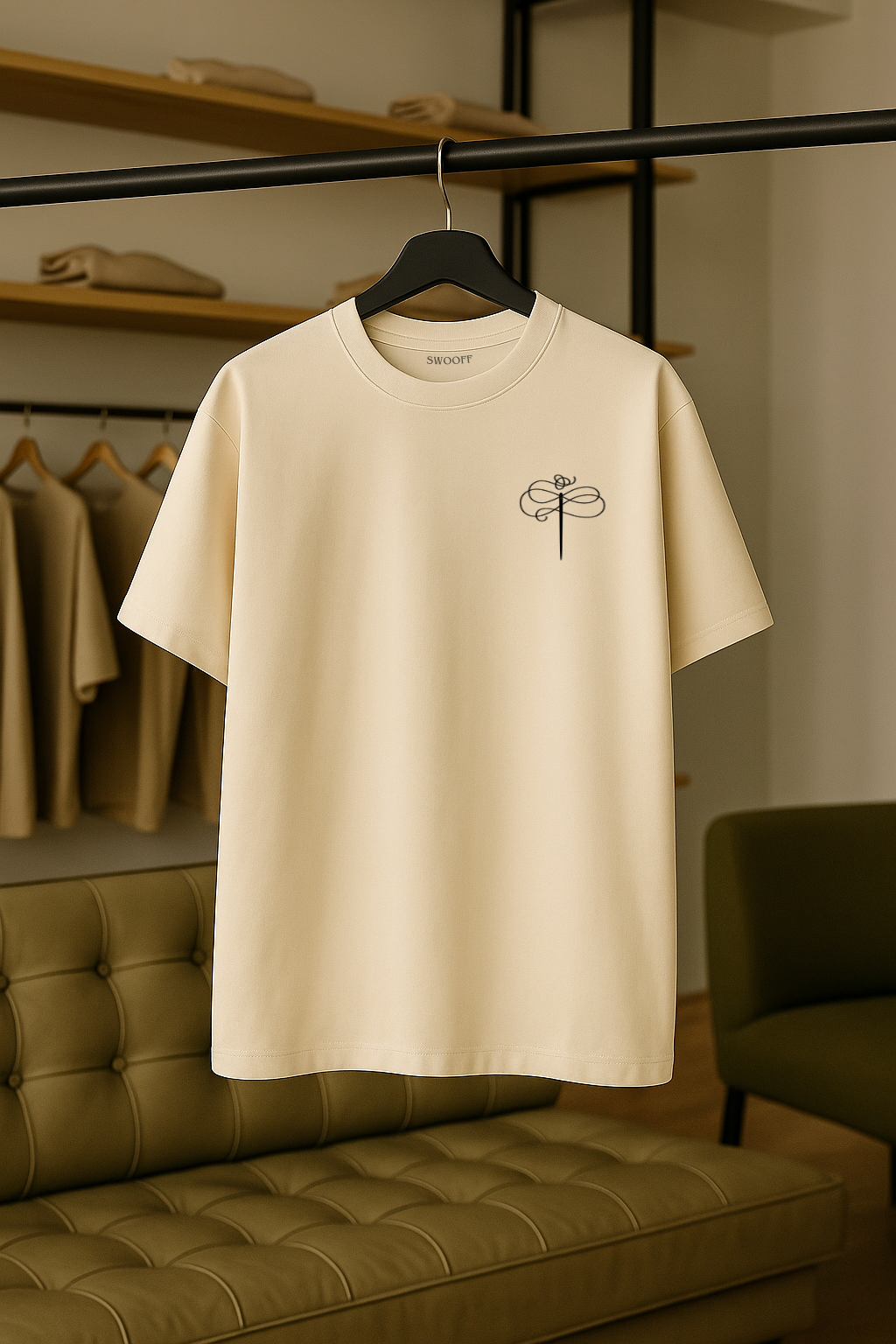 Oversized Tee – Load Krishna Edition