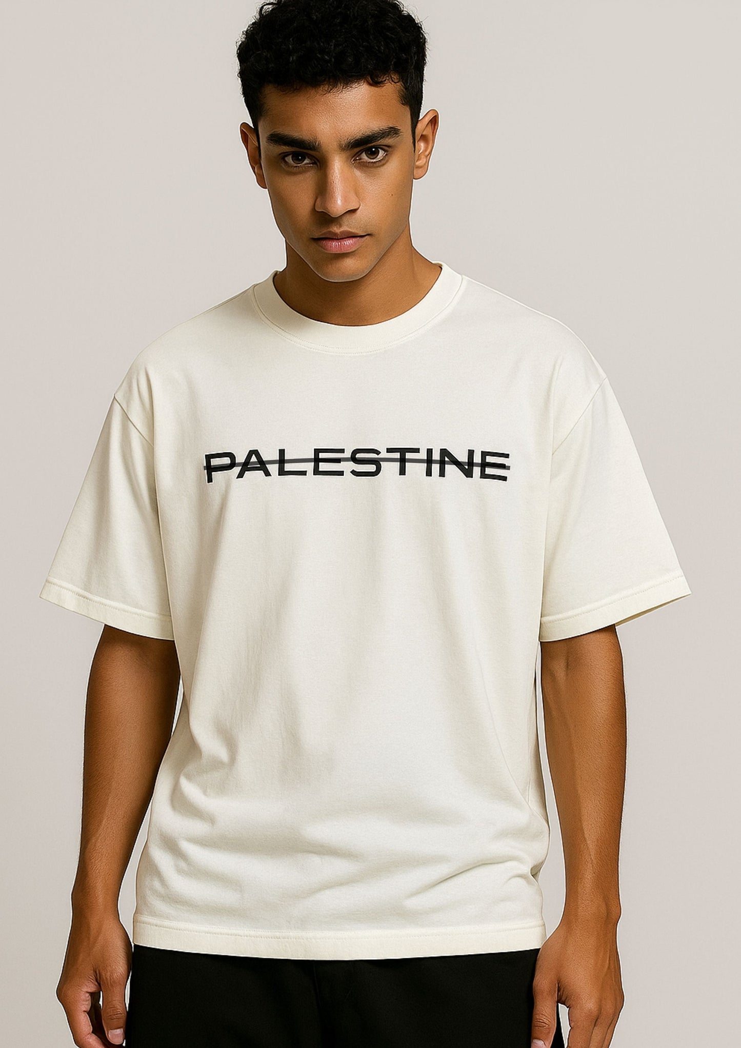 “PALESTINE” Oversized Tee