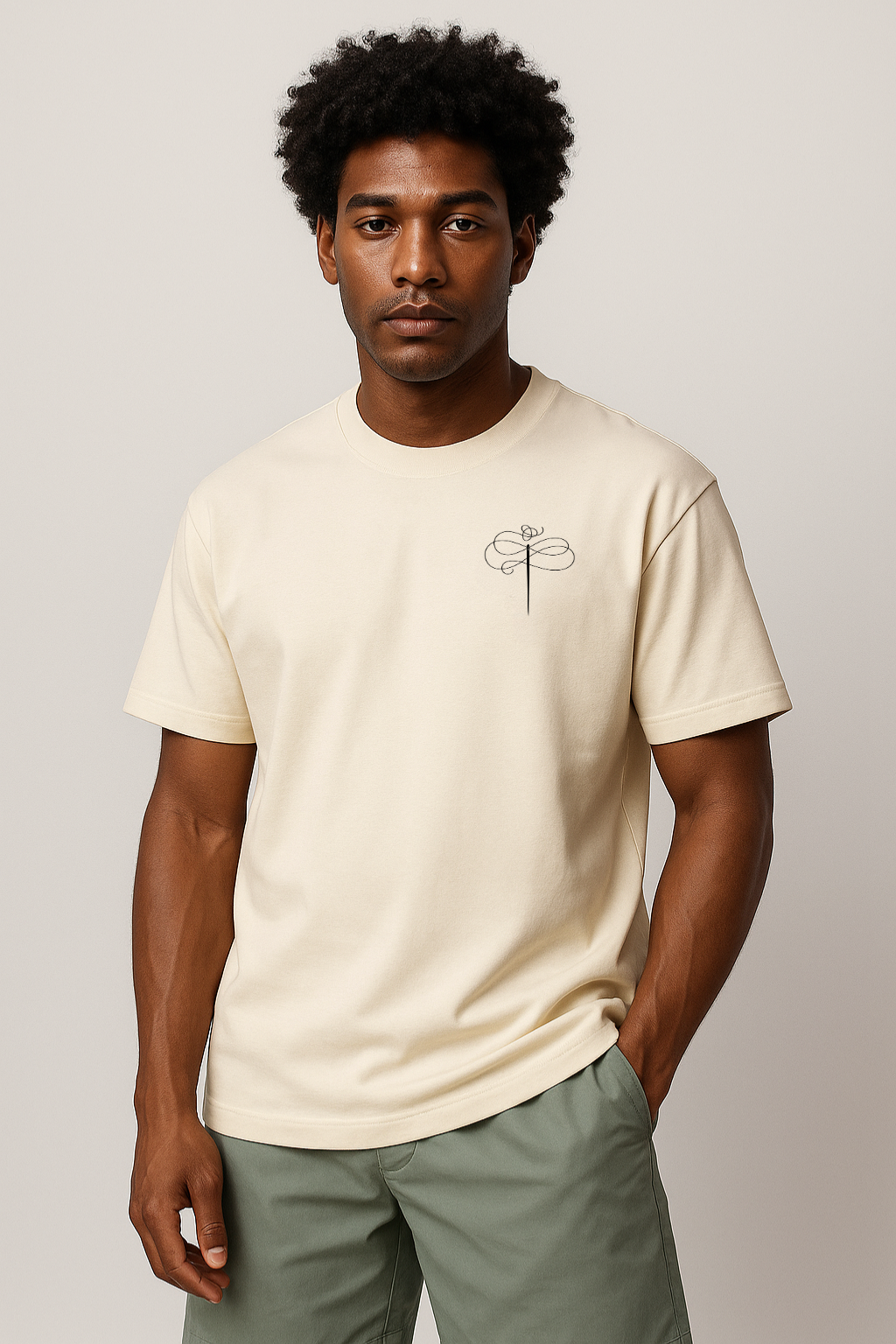 Oversized Tee – Load Krishna Edition