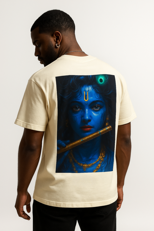 Oversized Tee – Load Krishna Edition