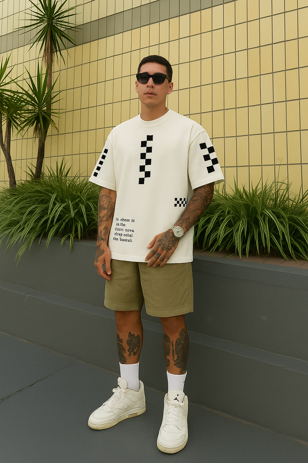 Minimalist Chess-Inspired Graphic Tee
