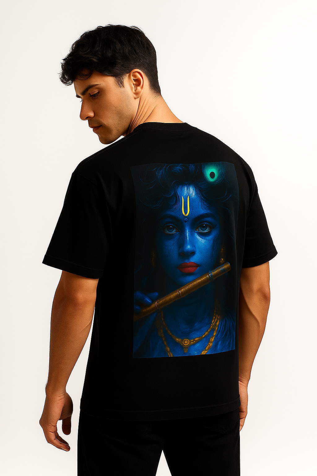 Oversized Tee – Load Krishna Edition