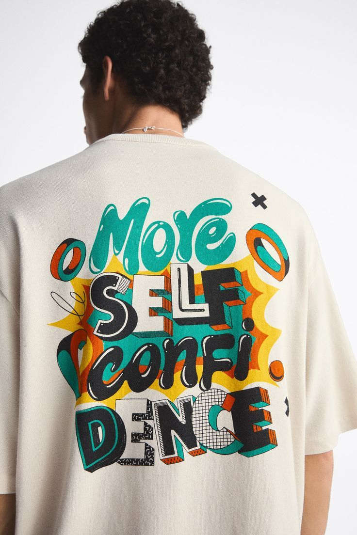 Silence Graphic Tee – Black