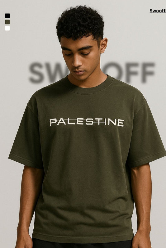 “PALESTINE” Oversized Tee