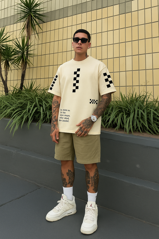 Minimalist Chess-Inspired Graphic Tee