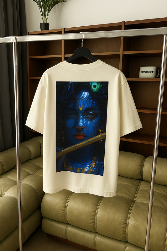 Oversized Tee – Load Krishna Edition